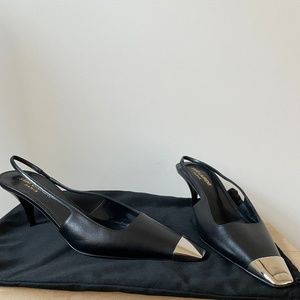 Saint Laurent BLADE SLINGBACK HEELS